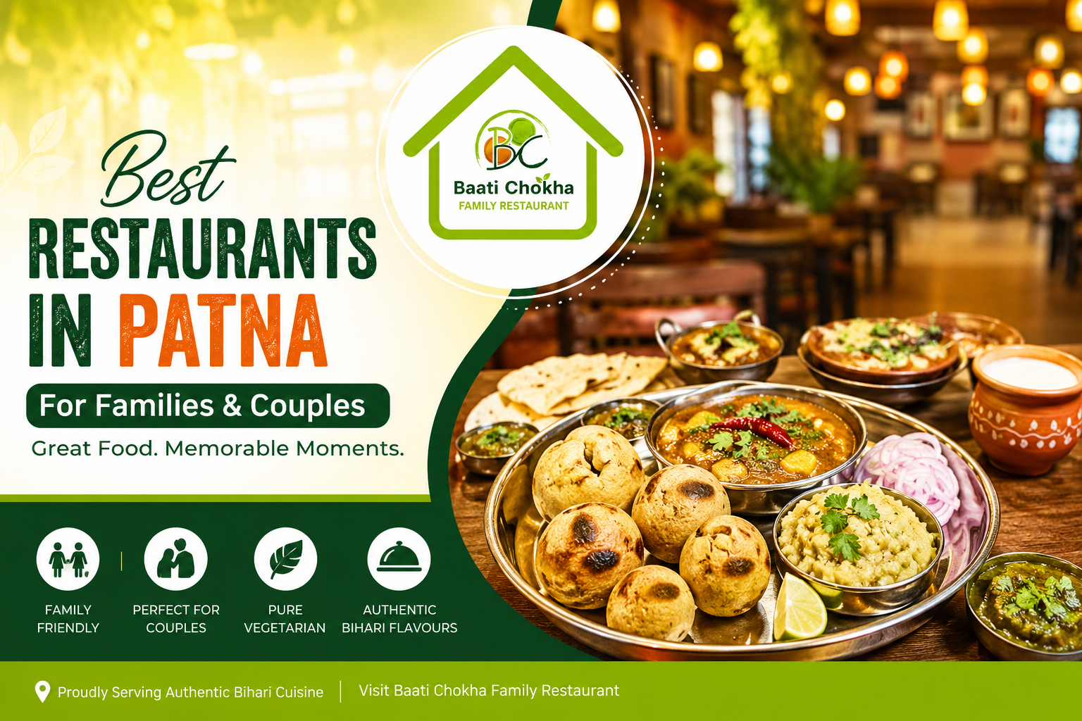 Best Restaurants in Patna for Families & Couples: Great Food and Memorable Moments