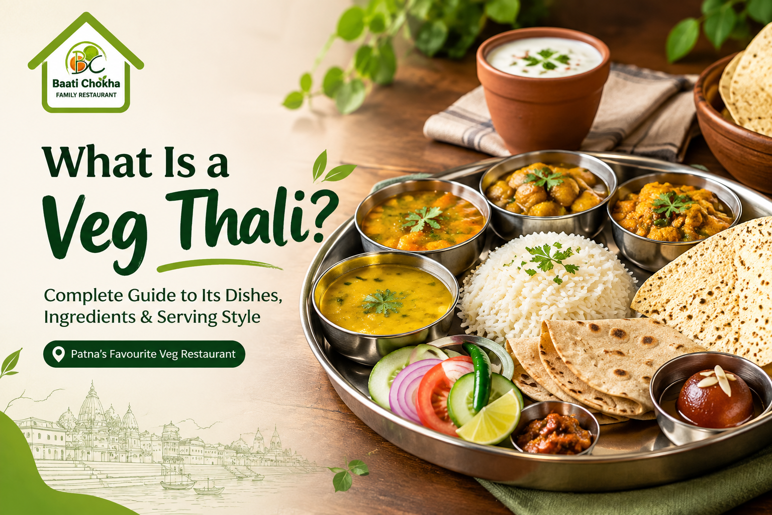 What Is a Veg Thali? Complete Guide to Dishes, Ingredients & Serving Style