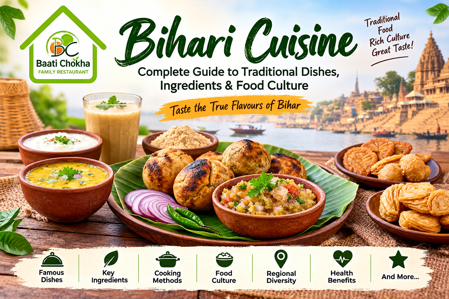 Bihari Cuisine: Complete Guide to Traditional Dishes, Ingredients & Food Culture
